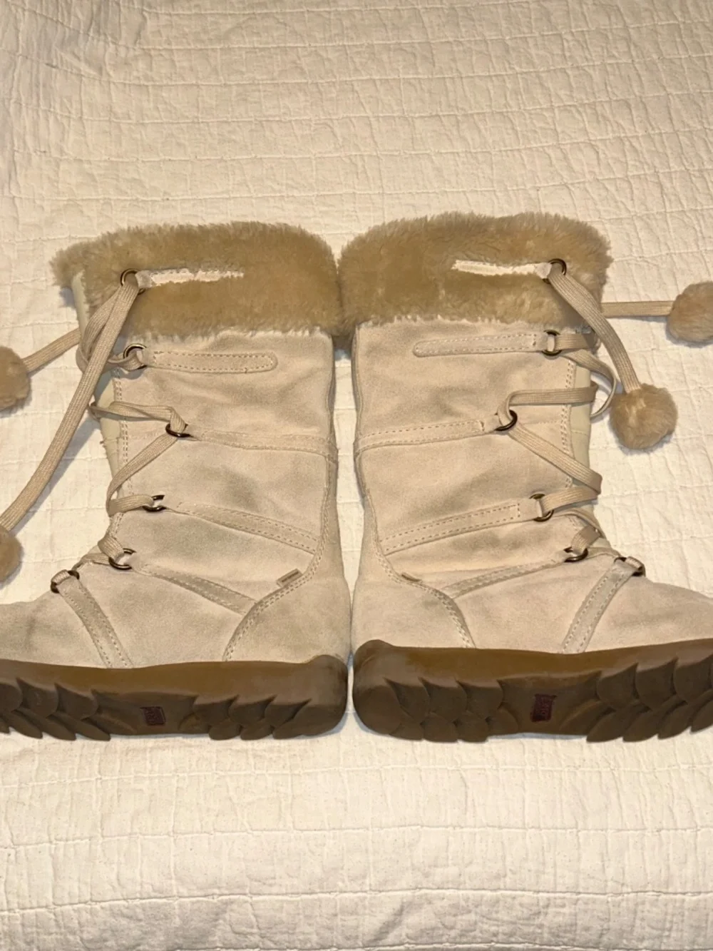 Sporto Waterproof Faux Leather Snow Boots
